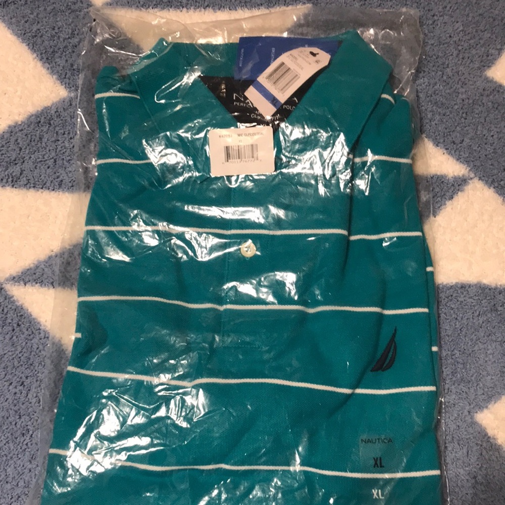 Nautica performance deck polo shirt